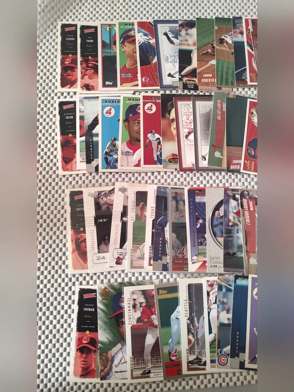 70 Baseball Trading Cards Lot